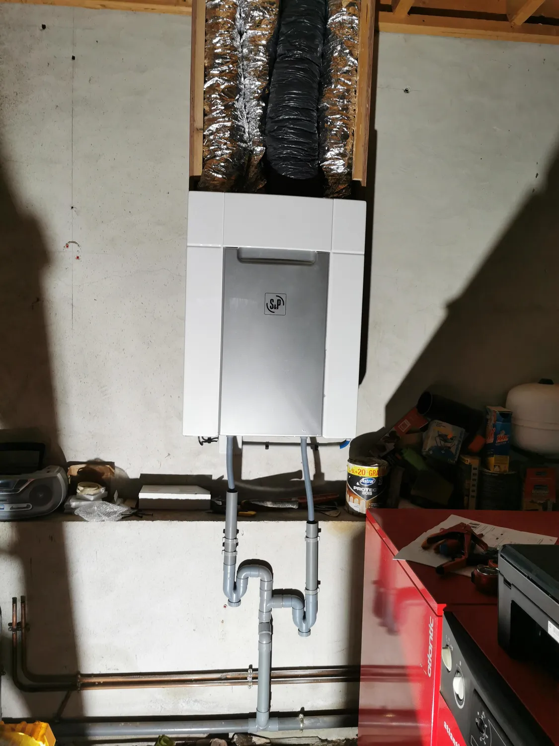 installation borne de recharge lengronne