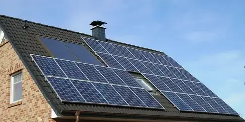 panneaux solaire au sol Bricqueville-sur-Mer-1